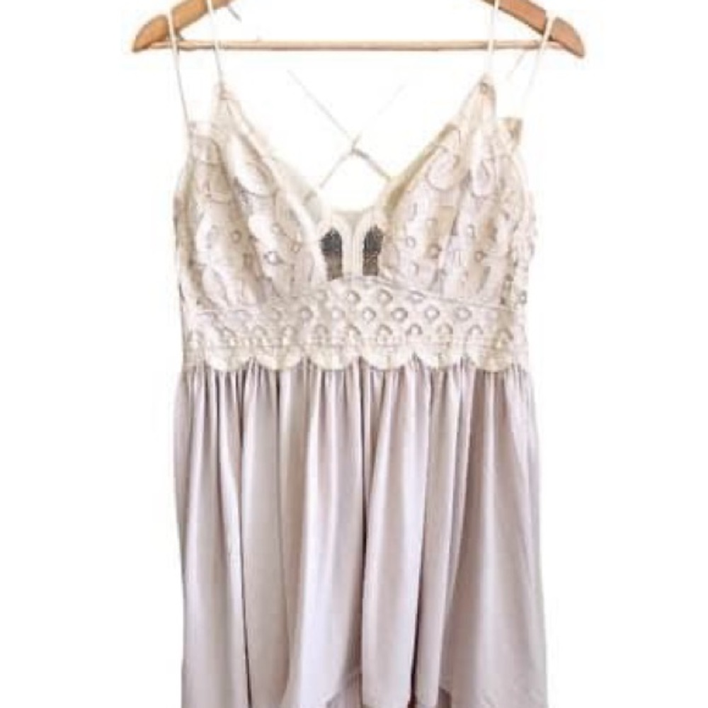 Large Light Beige Tank Top